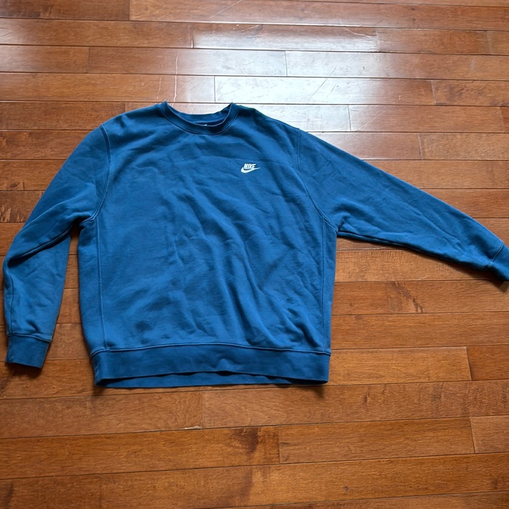 Blue Nike crewneck